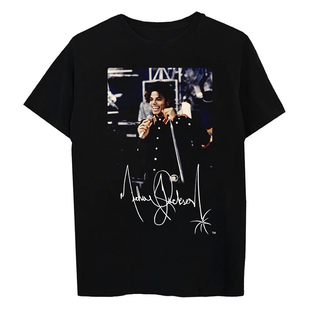 【予約商品】 MICHAEL JACKSON マイケルジャクソン (2026年 映画公開 ) - Photo Collage / Tシャツ / メンズ - PGS